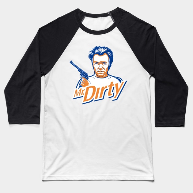 Mr Dirty Baseball T-Shirt by Fanisetas